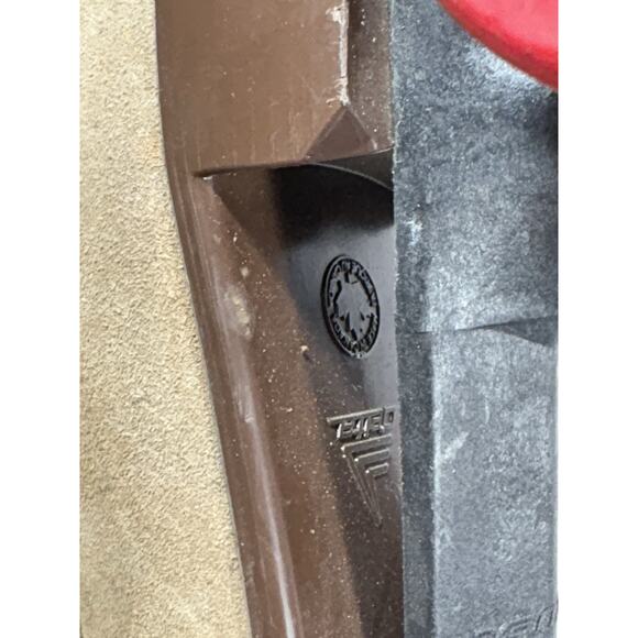 Vintage Variflex Brown Leather Suede Roller Skates Size 10 D 4 Wheels - Picture 11 of 14